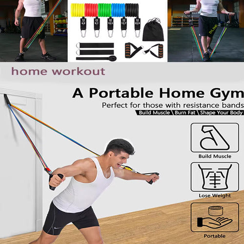 HALO SENSES 11 PIECE RESISTANCE TRAINING BAND SYSTEM