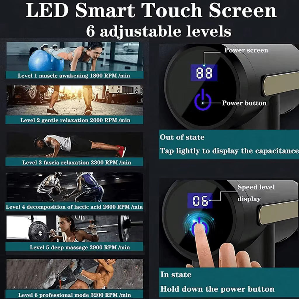 Halo Senses Recovery Massage Gun